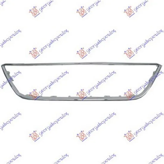 Ornament Grila SEAT LEON 2012-> Rama grila radiator cromata, Perioada 2012 2013 2014 2015 2016 2017