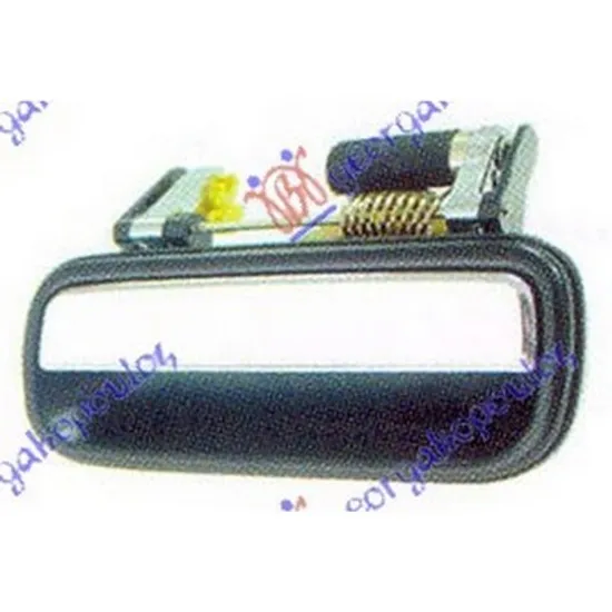 Maner Usa TOYOTA HILUX 6 1994->2005 Maner usa spate exterior cromat stanga, Perioada 1997 1998 1999 2000 2001 2002 2003 2004