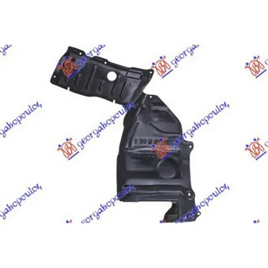 Scut Motor NISSAN X-TRAIL T30 2001->2013 Scut motor plastic dreapta, 2001->2014 Perioada 2001 2002 2003 2004 2005 2006 2007 2008 2009 2010 2011 2012 2013