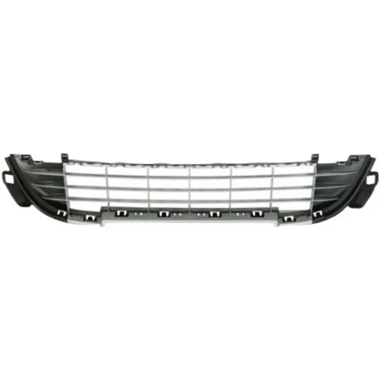 Grila bara fata PEUGEOT 207 2006->2015 perioada 2008 2009 2010 2011 2012 2013 de la an de fabricatie 08/2009, gri, inferior