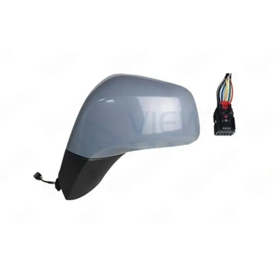 Oglinda OPEL MOKKA / MOKKA X 2012->2020 Oglinda exterioara electrica cu incalzire cu rabatare electrica pentru vopsit (suport negru) (7 PIN) STANGA Perioada 2016 2017 2018 2019 2020 2021 2022