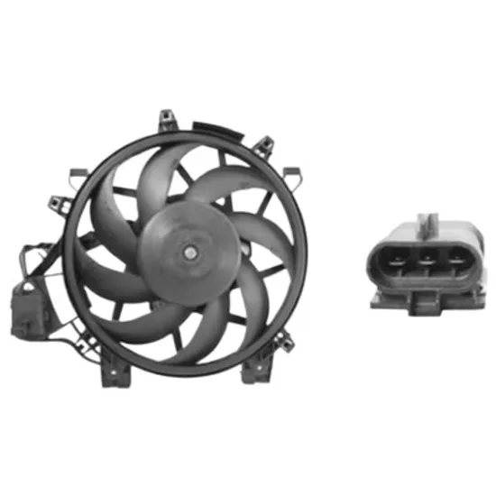 Ventilator motor OPEL COMBO 2001->2012 pentru 1.7 DI 16V, perioada 2001 2002 2003 2004 2005 2006