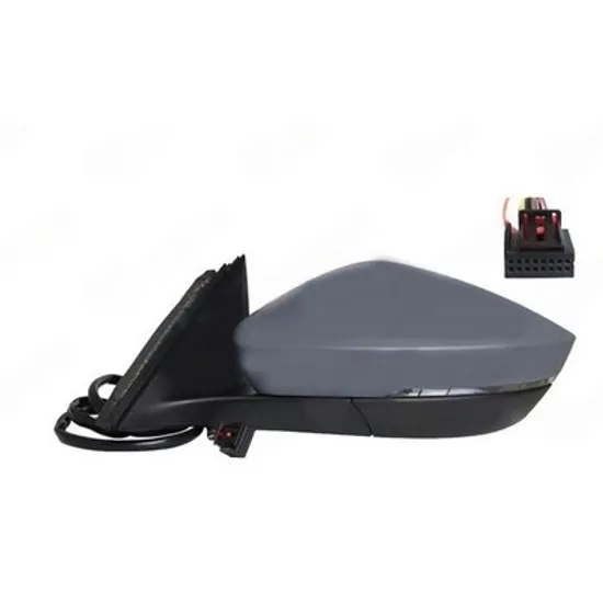 Oglinda SKODA SUPERB 3 2015-> Oglinda exterioara electrica cu incalzire cu rabatare electrica pentru vopsit. (cu semnal si lampa podea.) (11 PIN) STANGA Perioada 2015 2016 2017 2018 2019