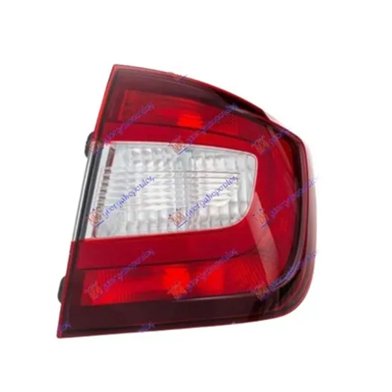 Stop Spate SKODA RAPID 2011->2019 Lampa spate fumuriu (HELLA) dreapta Perioada 2012 2013 2014 2015 2016 2017 2018