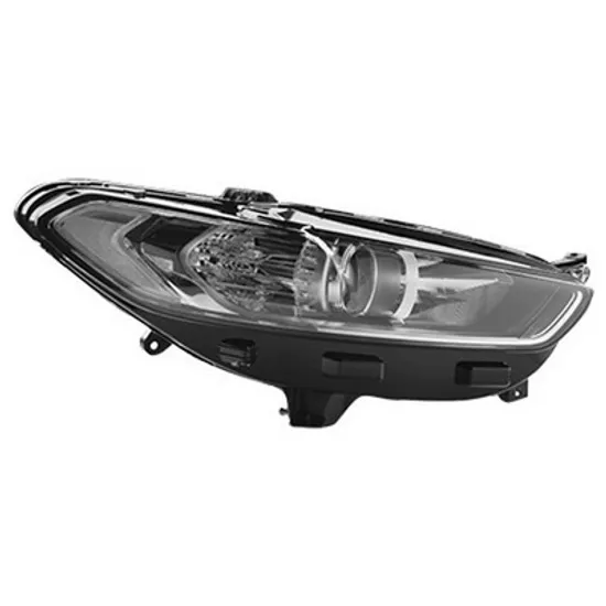 Far dreapta FORD MONDEO 5 2014-> perioada 2014 2015 2016 2017 2018 2019 pana la an de fabricatie 2019, cu motor reglaj, semnal transparent, cu reglaj electric, cu lumina de zi, cu bec H15, cu bec H7