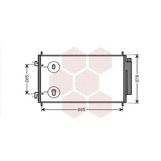 Radiator Aer Conditionat HONDA CR-V 3 2006->2012 Radiator aer conditionat benzina/ diesel (67,7x36x16) Perioada 2006 2007 2008 2009 2010 2011 2012 2013