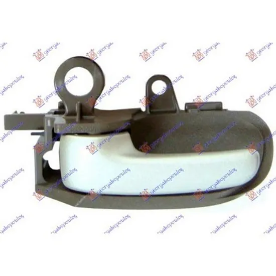 Maner Usa TOYOTA YARIS 1999->2005 Maner usa fata/spate interior argintiu stanga Perioada 1999 2000 2001 2002 2003 2004 2005