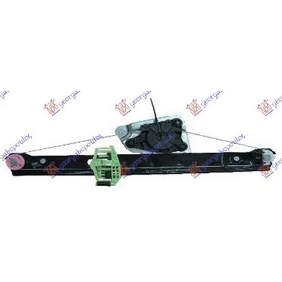Macara Usa BMW 3 E90 2004->2011 Macara geam usa spate stanga fara motor Perioada 2005 2006 2007 2008 2009 2010 2011 2012