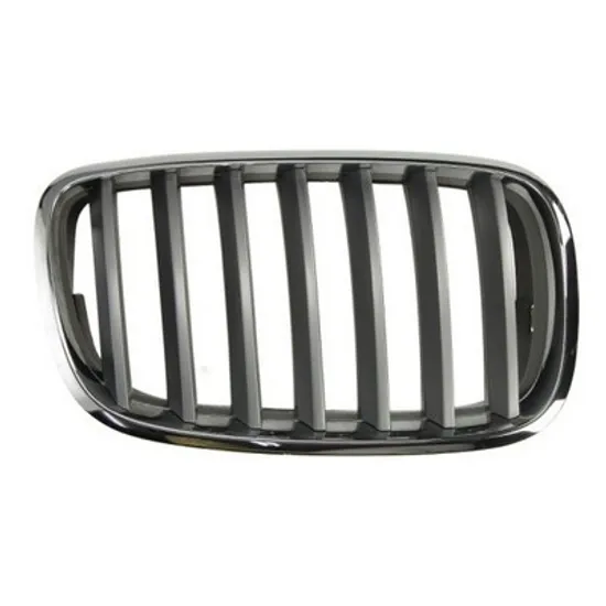 Grila Radiator BMW X5 E70 2006->2013 Grila radiator cromata - argintie dreapta Perioada 2007 2008 2009 2010 2011 2012 2013