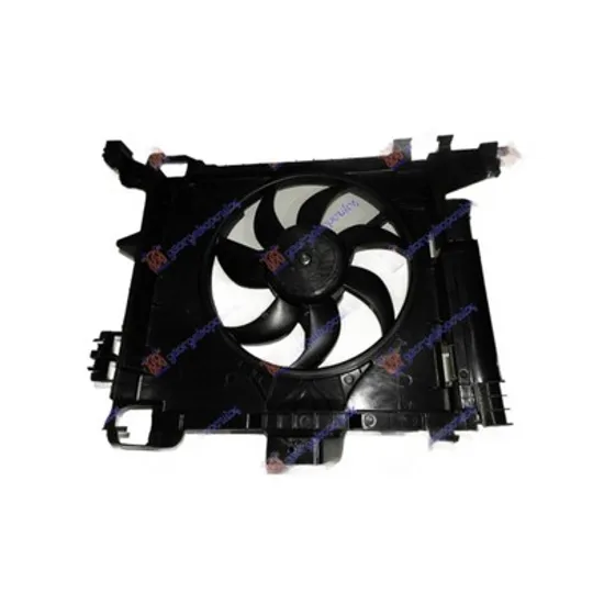 Ventilator Motor SMART FORTWO cupe 451 2007->2014 Electroventilator racire complet benzina-diesel (335mm) Perioada 2007 2008 2009 2010 2011 2012 2013 2014