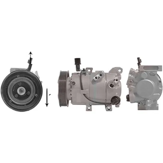 Compresor aer conditionat HYUNDAI i30 2012->2017 1.6 GDI 99KW 135CP , pentru motor G4FD perioada 2012 2013 2014 2015 2016 2017