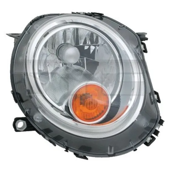 Faruri MINI MINI COOPER R56 2006->2013 Far reglaj electric (cu semnal galben) (E) (TYC) dreapta Perioada 2006 2007 2008 2009 2010 2011