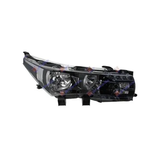 Faruri TOYOTA COROLLA E18 2013->2019 Far cu reglaj electric fumuriu cu LED E dreapta, Perioada 2013 2014 2015 2016 2017 2018