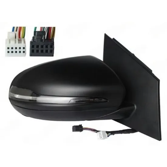Oglinda MERCEDES B-CLASS W247 2018-> Oglinda exterioara electrica cu incalzire cu rabatare electrica memorie pentru vopsit cu semnal LED senzor banda (cu semnal si lampa podea) (8+8PIN) DREAPTA Perioada 2018 2019 2020 2021 2022 2023