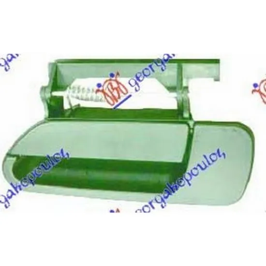 Maner Usa CITROEN XANTIA 1993->2003 Maner usa spate exterior stanga, Perioada 1993 1994 1995 1996 1997 1998 1999 2000 2001 2002 2003