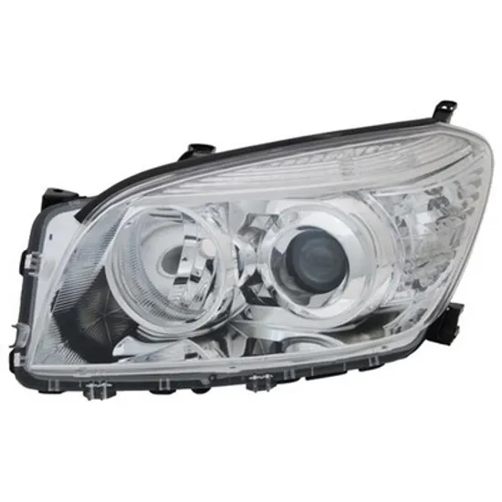 Faruri TOYOTA RAV 4 III 2005->2014 Far stanga HB3/H11 cu regl man/reglaj electric fumuriu ->2009 Perioada 2005 2006 2007 2008 2009