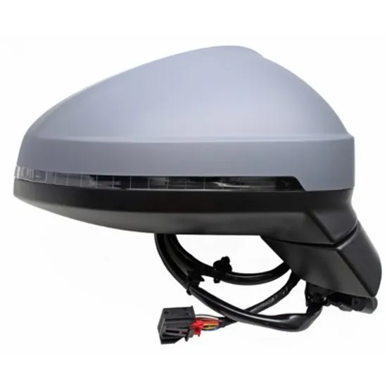 Oglinda AUDI A4 B9 2015-> Oglinda exterioara electrica cu incalzire pentru vopsit (cu semnal) 8 PIN DREAPTA Perioada 2018 2019 2019