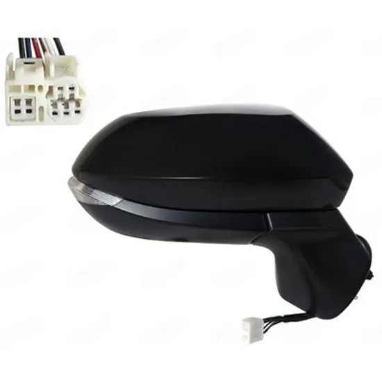 Oglinda TOYOTA YARIS CROSS 2020-> Oglinda exterioara electrica cu incalzire pentru vopsit (cu semnal LED) (6 PIN) DREAPTA Perioada 2021 2022 2023 2024 2025