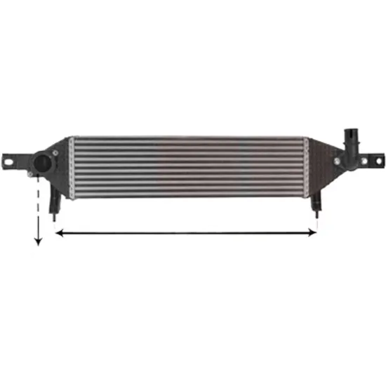 Intercooler NISSAN QASHQAI 1 2007->2014 pentru 1.6 dCi, perioada 2011 2012 2013