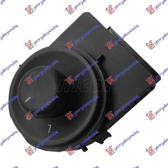 Buton Oglinda OPEL ADAM 2012->2019 Buton actionare oglinda exterioara 12 pini Perioada 2012 2013 2014 2015 2016 2017 2018