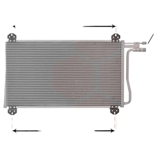 Radiator aer conditionat BMW 2 Coupe F22; F87 2012->, 2 Cabriolet F23 2014-> pentru 225 d, perioada 2014 2015 2016 2017 2018 2019 2020