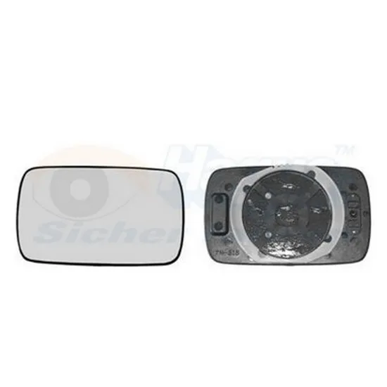 Sticla Oglinda BMW 3 E36 1990->1998 Geam oglinda exterioara dreapta, albastru exclus M3 Perioada 1990 1991 1992 1993 1994 1995 1996 1997 1998
