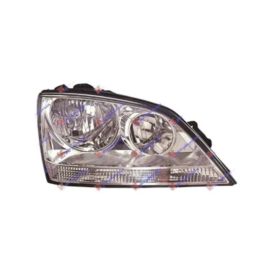 Faruri KIA SORENTO 1 2002->2009 Far dreapta H1/H7 regl electric ->06 Perioada 2002 2003 2004 2005 2006