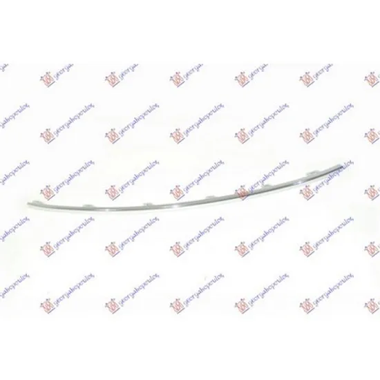 Ornament Grila SKODA OCTAVIA 3 2012->2019 Bandou grila bara fata lateral cromat dreapta Perioada 2017 2018 2019 2020 2021 2022 2023