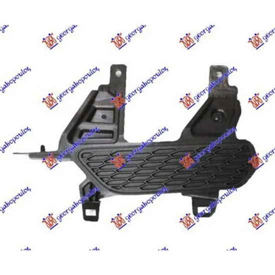 Grila Bara NISSAN QASHQAI 2 2013->2020 Grila spoiler bara fata (fara gauri proiector) stanga Perioada 2017 2018 2019 2020 2021 2022 2023