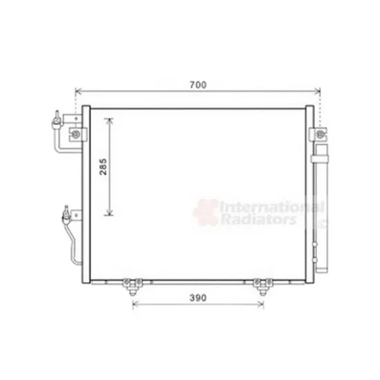 Radiator Aer Conditionat MITSUBISHI PAJERO 4 2006-> Radiator aer conditionat benzina/ diesel 60,8x48,5 Perioada 2006 2007 2008 2009 2010 2011 2012