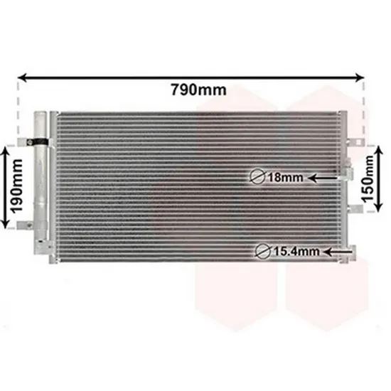 Radiator Aer Conditionat AUDI A7 Sportback 4GA, 4GF 2010->2018 Radiator aer conditionat benzina-diesel (650x325x16) Perioada 2014 2015 2016 2017 2018
