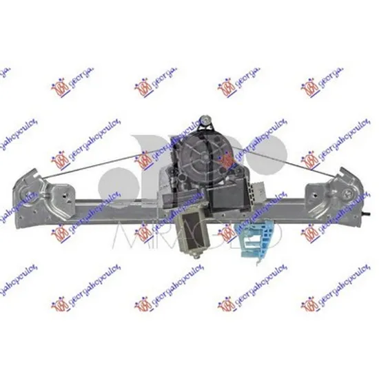 Macara Usa LANCIA YPSILON 2011-> Macara usa spate electrica COMFORT stanga, Perioada 2011 2012 2013 2014 2015 2016 2017