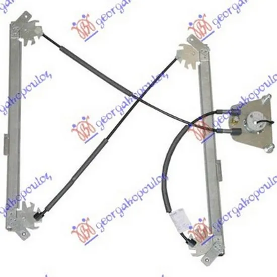 Macara Usa AUDI A3 8P1 2003->2012 Macara usa fata. pentru 5 usi electrica fara motor (EUROPE) stanga Perioada 2003 2004 2005 2006 2007 2008 2009 2010 2011 2012