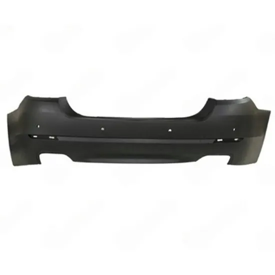 Bara Spate BMW 5 F10 2009->2016 Bara spate pentru vopsit (cu 4 senzori parcare) (2 esapamente duble) Perioada 2010 2011 2012 2013
