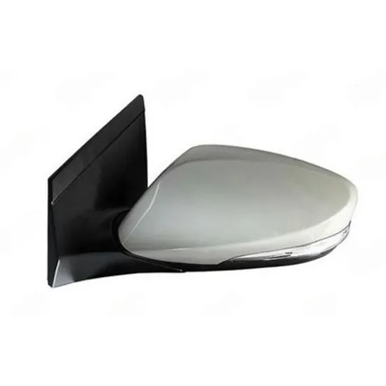 Oglinda HYUNDAI i30 2012->2017 Oglinda exterioara electrica cu incalzire cu rabatare electrica pentru vopsit (cu semnal si lampa podea) STANGA Perioada 2013 2014 2015 2016 2017