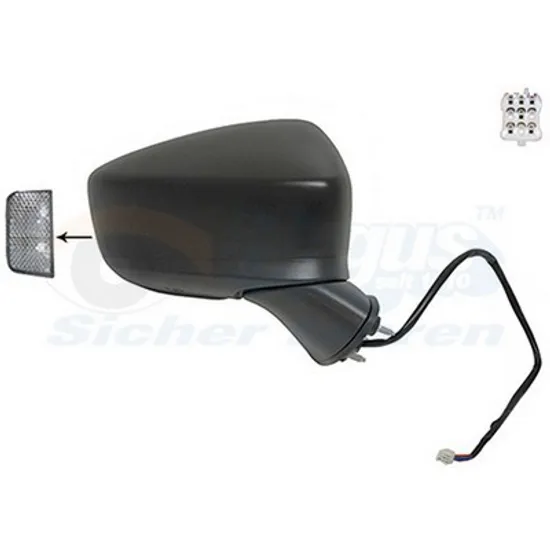 Oglinda MAZDA 2 2014-> Oglinda exterioara electrica cu incalzire pentru vopsit cu semnal dreapta Perioada 2014 2015 2016 2017 2018