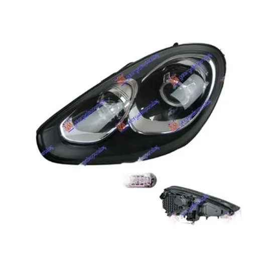 Faruri PORSCHE CAYENNE 92A 2010-> Far Bi-XENON cu lampa daylight LED (HELLA) stanga 2015-> Perioada 2015 2016 2017 2018