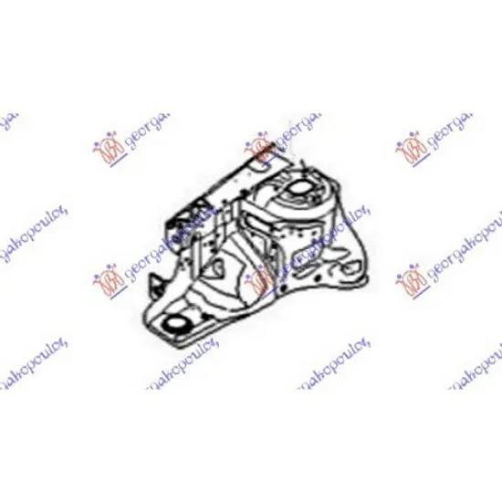 Aripa Interioara HYUNDAI ACCENT 3 SEDAN MC 2005->2012 Contraaripa fata stanga Perioada 2005 2006 2007 2008 2009 2010 2011