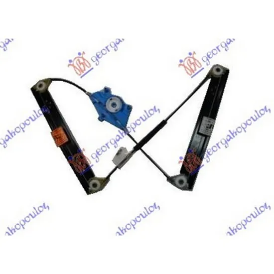 Macara Usa VW TOUAREG 2002->2010 Macara geam usa spate electrica fara motor EUROPE dreapta, Perioada 2002 2003 2004 2005 2006 2007 2008 2009 2010