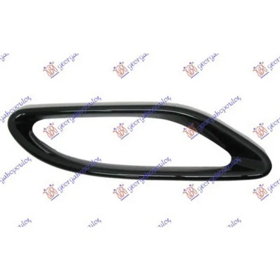 Ornament Spate MERCEDES A-CLASS W177 2018-> Bandou esapament negru dreapta Perioada 2018 2019 2020 2021 2022 2023 2024