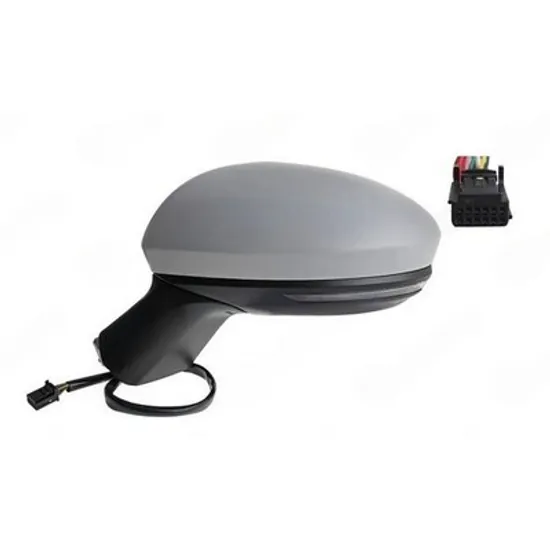 Oglinda MITSUBISHI COLT 7 2023-> Oglinda exterioara electrica cu incalzire cu rabatare electrica pentru vopsit (cu semnal) (10 PIN) STANGA Perioada 2023 2024 2025
