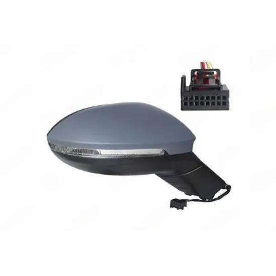 Oglinda VW ID.3 2020-> Oglinda exterioara electrica cu incalzire pentru vopsit (cu semnal) (6 PIN) DREAPTA Perioada 2020 2021 2022 2023