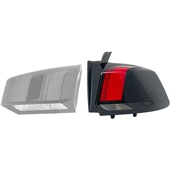 Lampa stop spate dreapta PEUGEOT 5008 2 2016-> perioada 2016 2017 2018 2019 2020 2021 , rosu/negru, exterior, cu bec LED