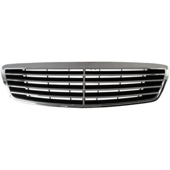 Grila radiator MERCEDES S-CLASS W220 1998->2005 perioada 1998 1999 2000 2001 2002 2003 2004 2005 cromat, pana la an de fabricatie 2002