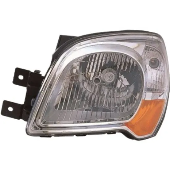 Far dreapta KIA SPORTAGE 3 2010->2015 perioada 2011 2012 2013 2014 2015 2016 pana la an de fabricatie 2014, fara motor reglaj, semnal transparent, cu bec H7/H7,