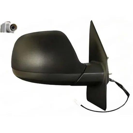 Oglinda VW TRANSPORTER T5 2003->2015 Oglinda exterioara manuala (cu antena AM/FM) DREAPTA Perioada 2010 2011 2012 2013 2014 2015