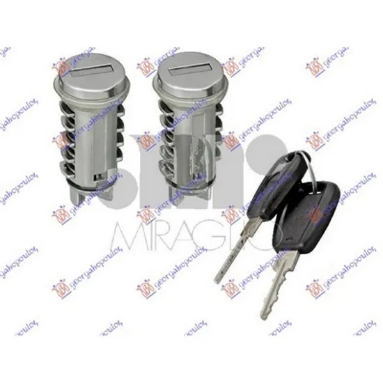 Butuc Usa FIAT 500 2007-> Butuc usa usi fata/hayon cu chei (SET 2buc Perioada 2007 2008 2009 2010 2011 2012 2013 2014 2015 2016 2017 2018