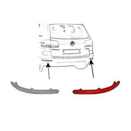 Reflector Spate VW TOUAREG 2002->2010 Reflector in bara spate dr Perioada 2002 2003 2004 2005 2006 2007 2008 2009 2010