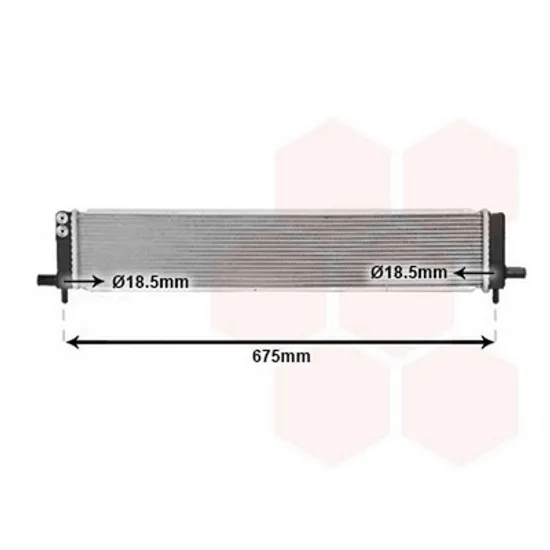 Radiator Motor LEXUS NX 1 2014->2020 Radiator aditional 2.5 HYB. NX300H 600x75x22 Perioada 2014 2015 2016 2017
