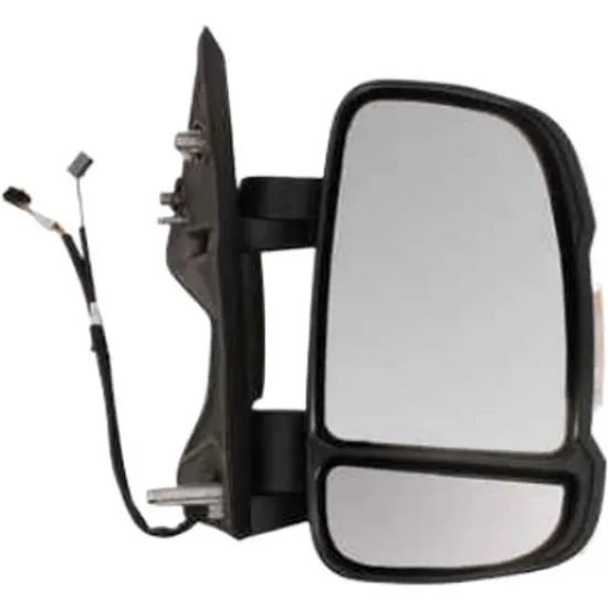 Oglinda exterioara dreapta CITROEN JUMPER 2006-> perioada 2011 2012 2013 2014 2015 2016 , semnal transparent, cu semnal, lungime mm 80, numar pini 10, brat oglinda scurt, cu incalzire, rabatare electrica, pana la sarcina max 3500,